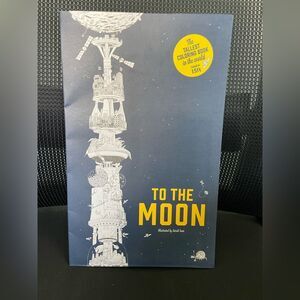 To the Moon: The Tallest Colouring Book in the World Paperback / softback - Used